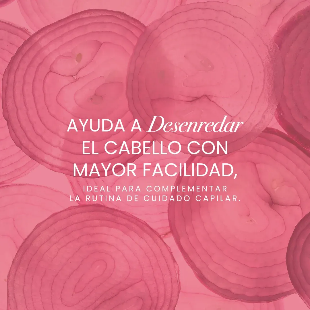 Acondicionador con cebolla 