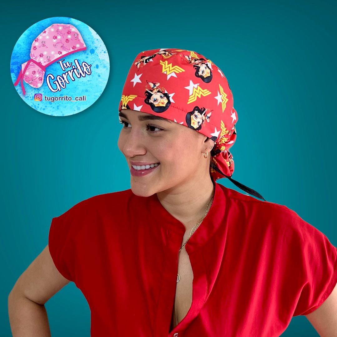 Mujer maravilla rojo