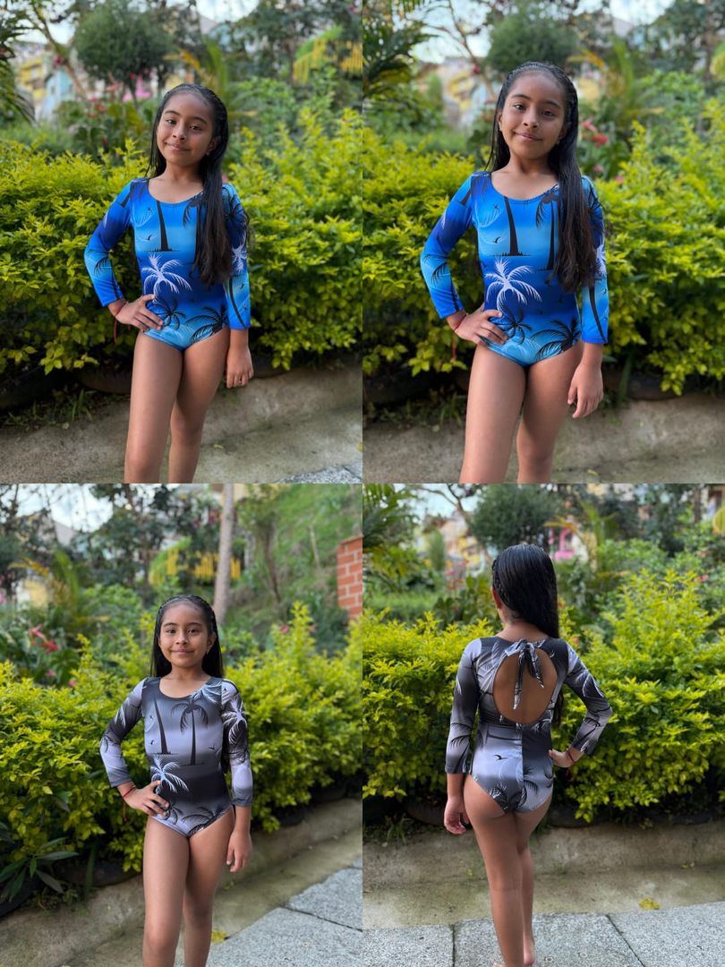 Trikini buzo estampado