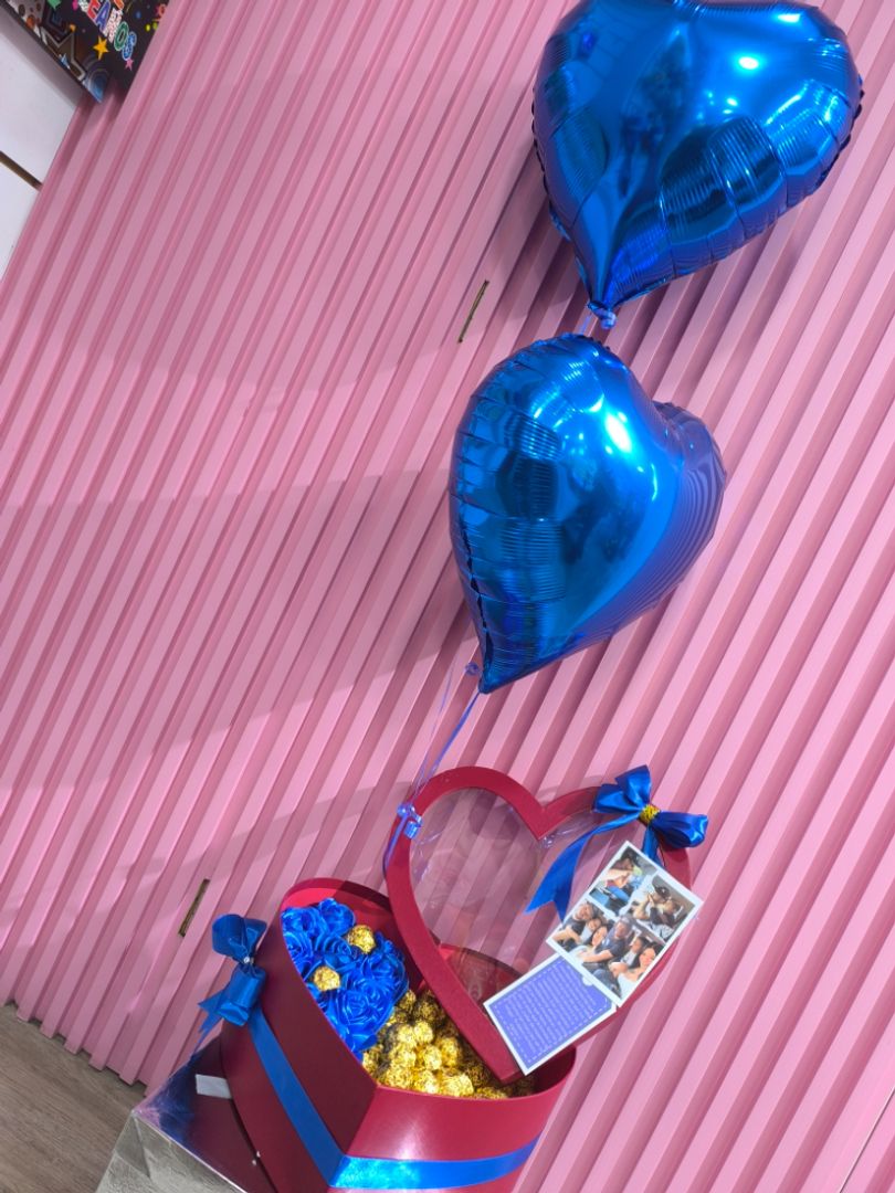 ARRREGLO CORAZON CABALLERO