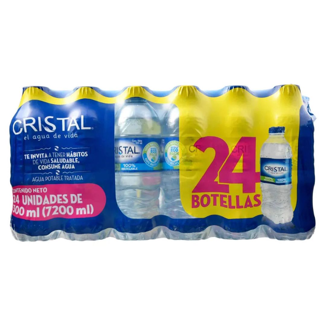 AGUA CRISTAL*24*300ML