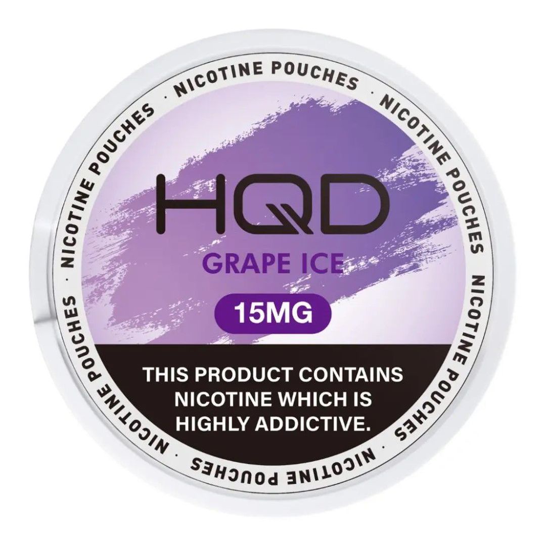 HQD Grape Ice 15mg Parches De Nicotina