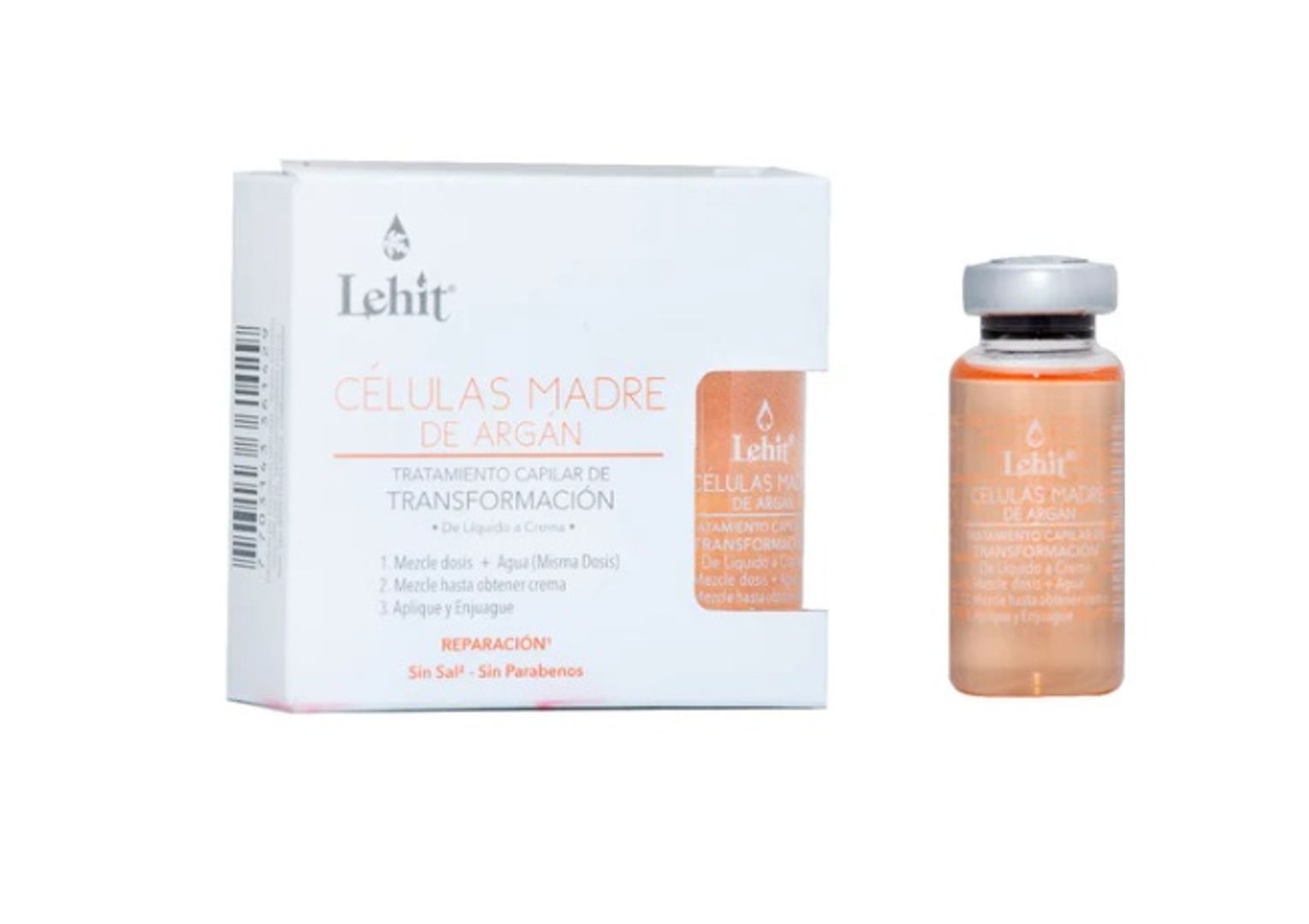 Células Madre TRANSFORMACION de Liquido a Crema - 3 ampolletas x 15 ml