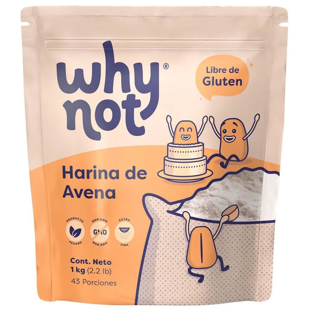HARINA AVENA WHY NOT*1000G