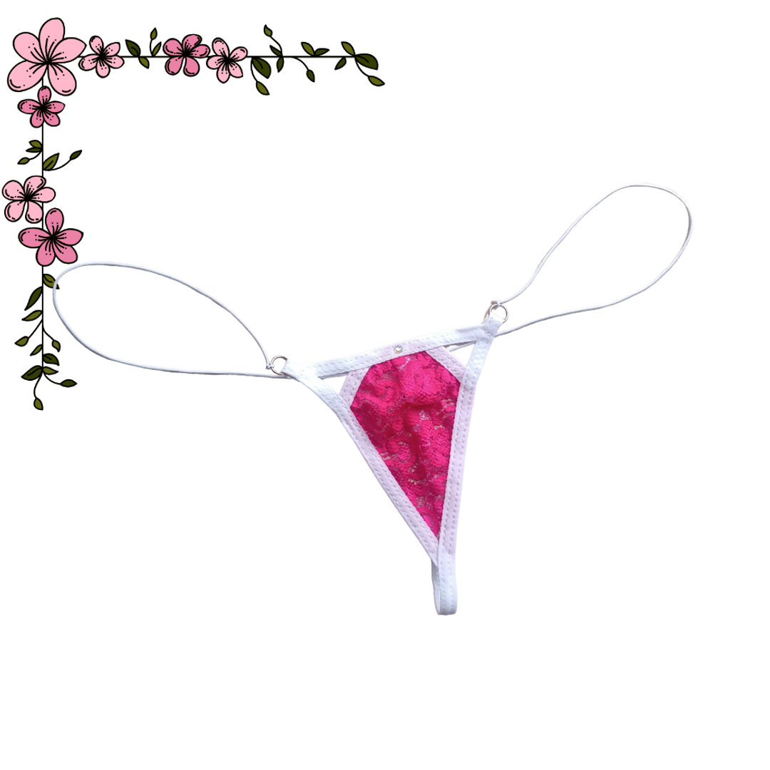 Micro tanga hilo en encaje 