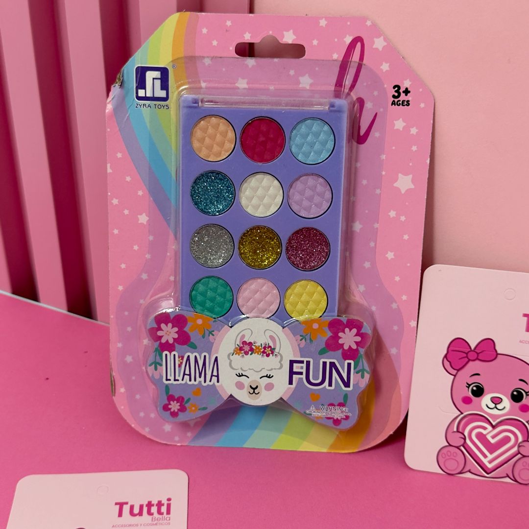 KIT SOMBRAD MAQUILLAJE INFANTIL 