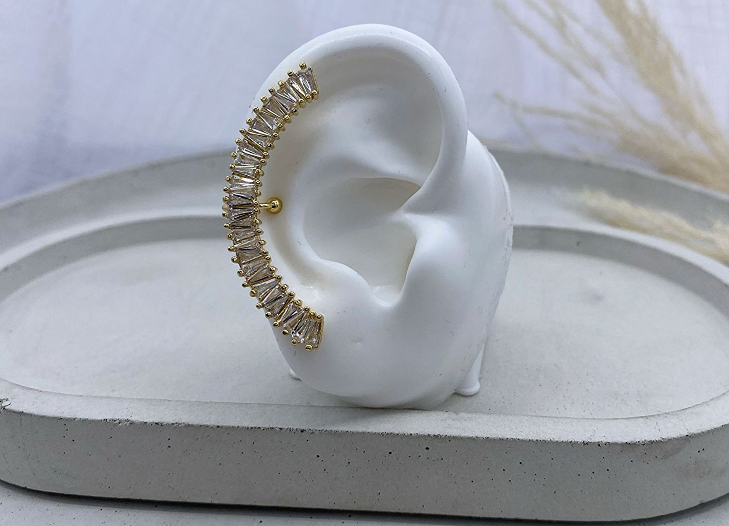 Earcuff dorado, covergold 