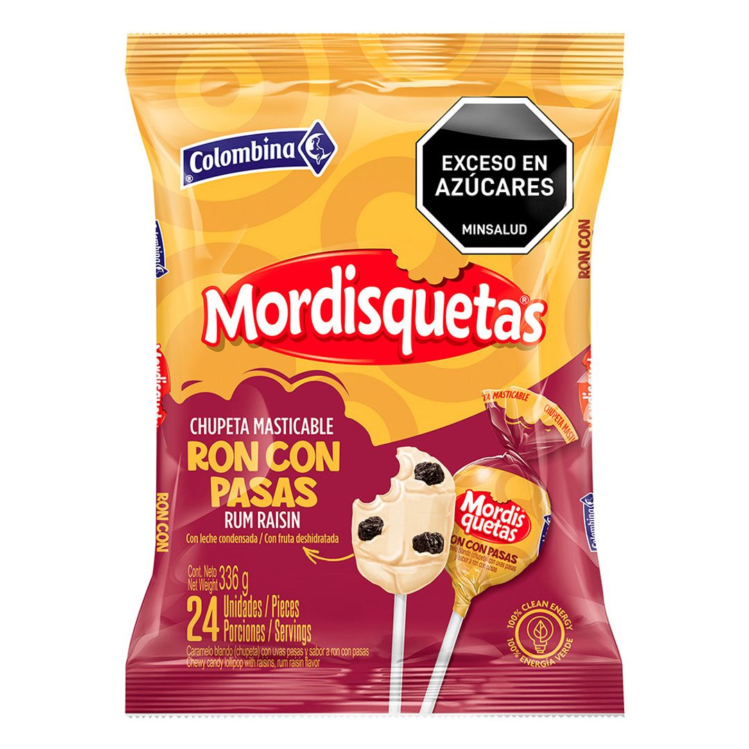 MORDISQUETA RON PASAS *24UND COLOMBIINA