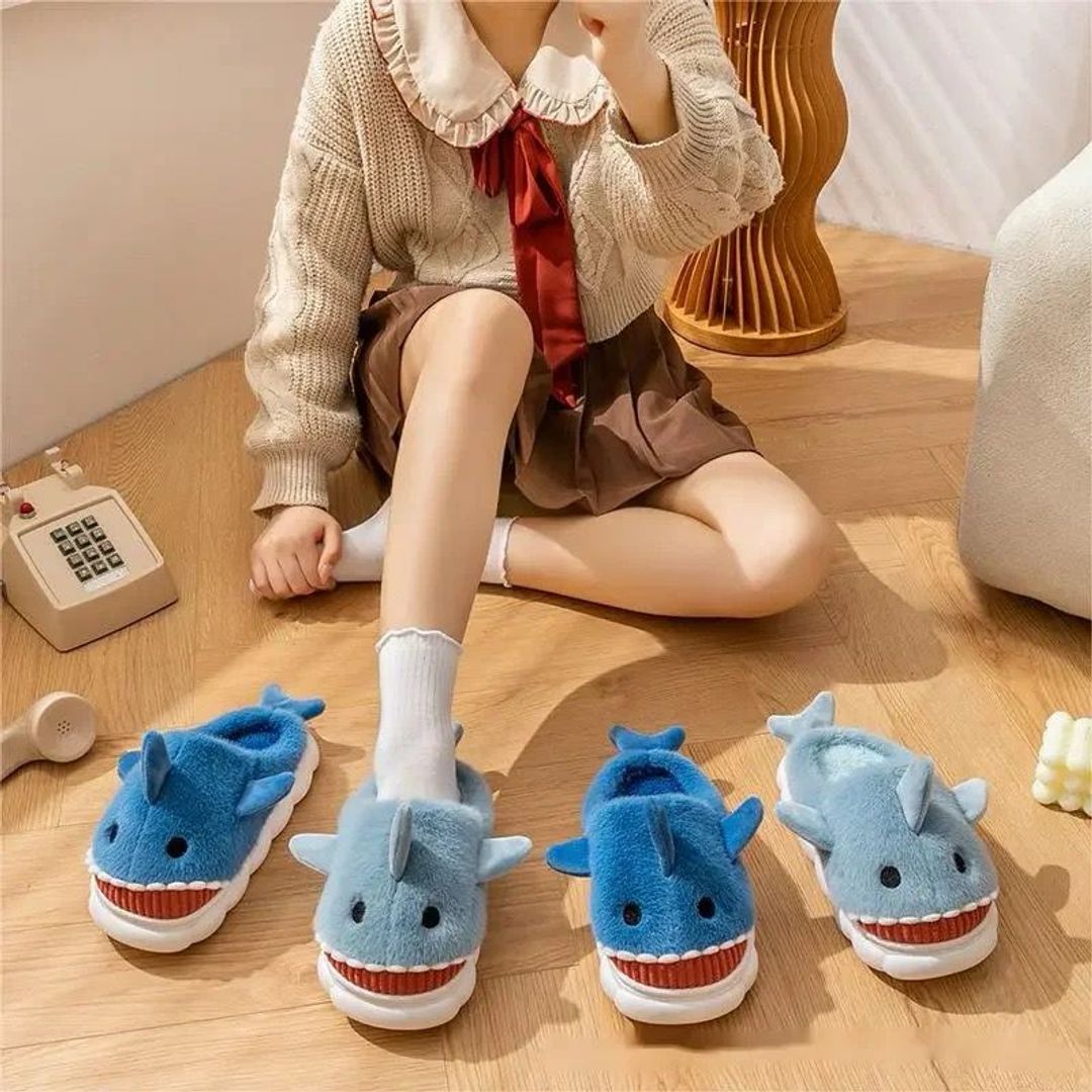 Pantuflas de Tiburón para niños