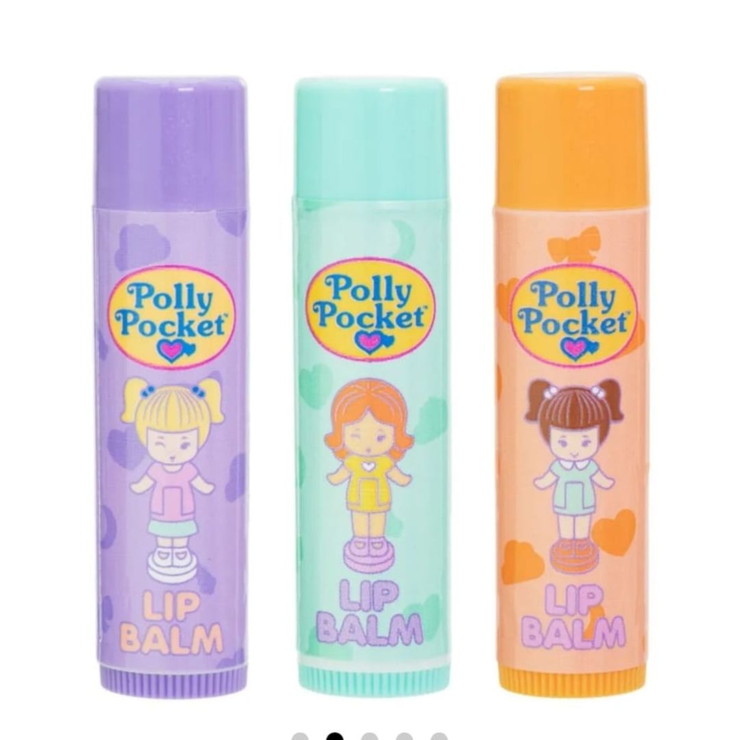122A- KIT LIP BALM X3 POLLY POCKET TRENDY