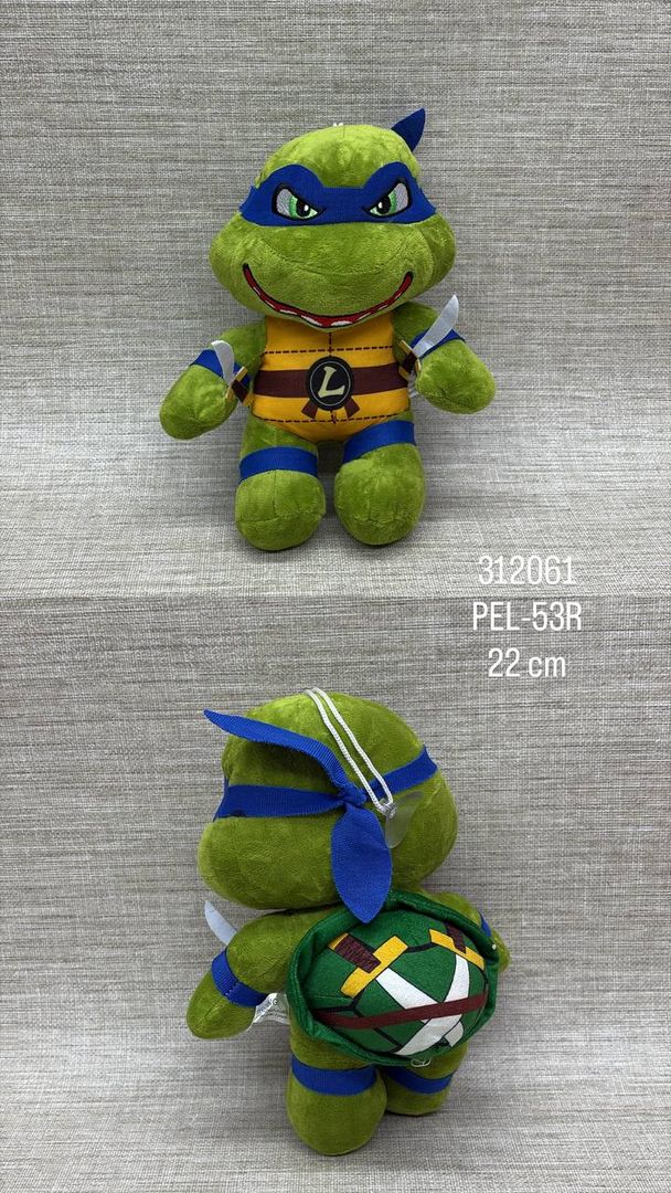 LEONARDO (TORTUGA NINJA) 22 CM 