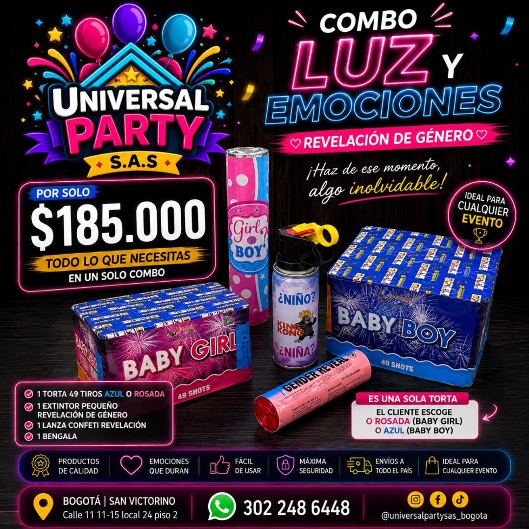 COMBO LUZ Y EMOCION