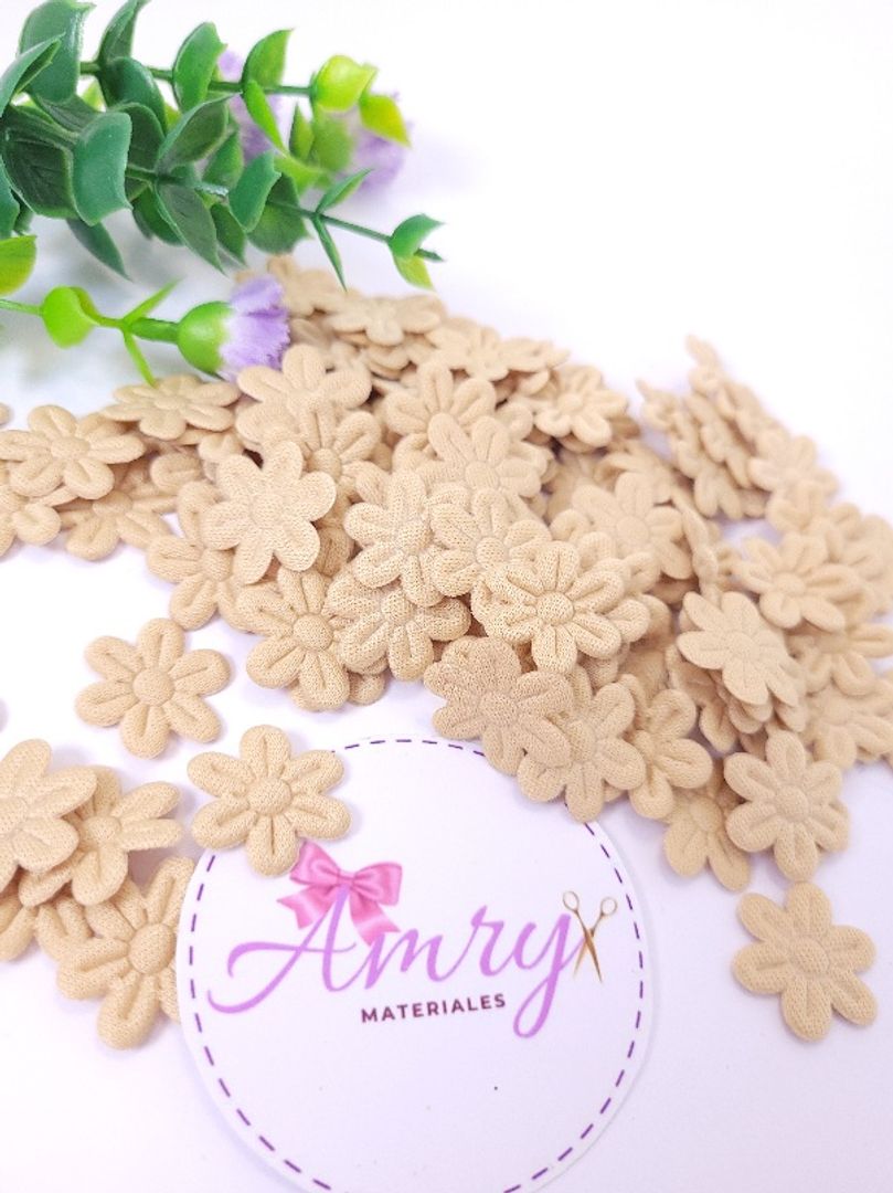 100 Flores 1.8cm Beige