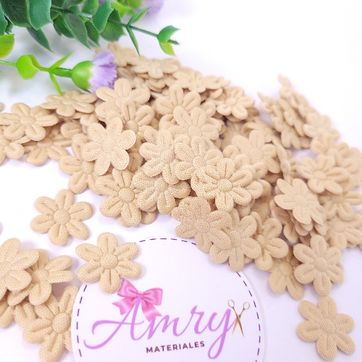 Imagen del producto 100 Flores 1.8cm Beige