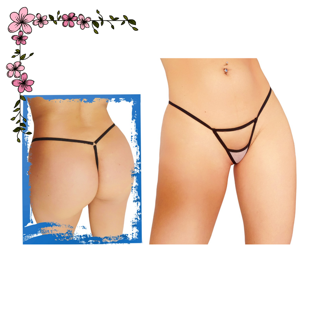 Tanga hilo con velo 