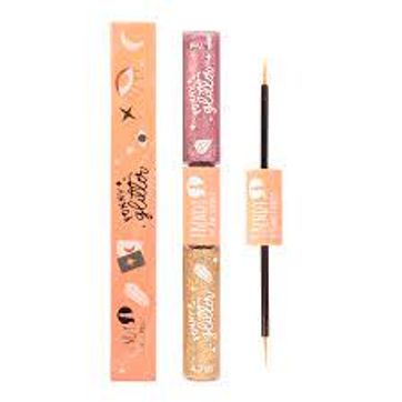 Delineador Doble Matte Funny Pastel Rosado Y Blanco Ref FPR1649 - imagen 1