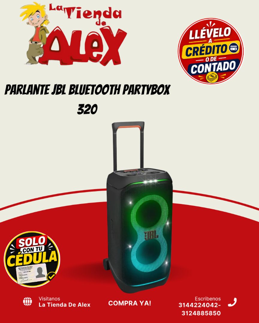 Parlante JBL Bluetooth Partybox 320