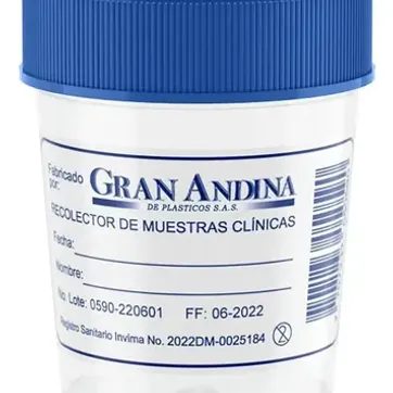 Imagen del producto RECOLECTOR ORINA GRAN ANDINA UNIDAD