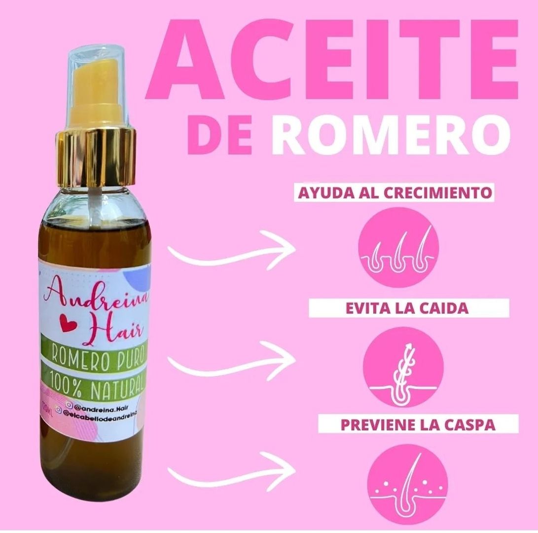 Aceite Romero andreina hair 