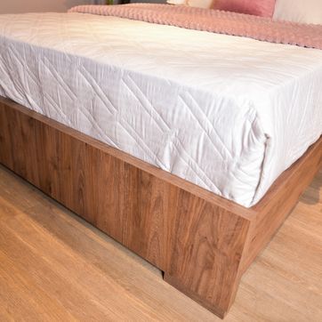 ALC VERONA 140 1 MESA MELANINA BELLOTA TAPIZ BEIGE - imagen 4