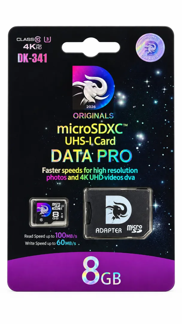 TARJETA DE MEMORIA MICRO SD 8GB CLASE 10 DUKA