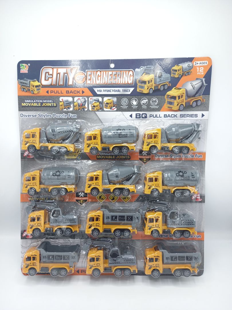 Cartón constructores x 12