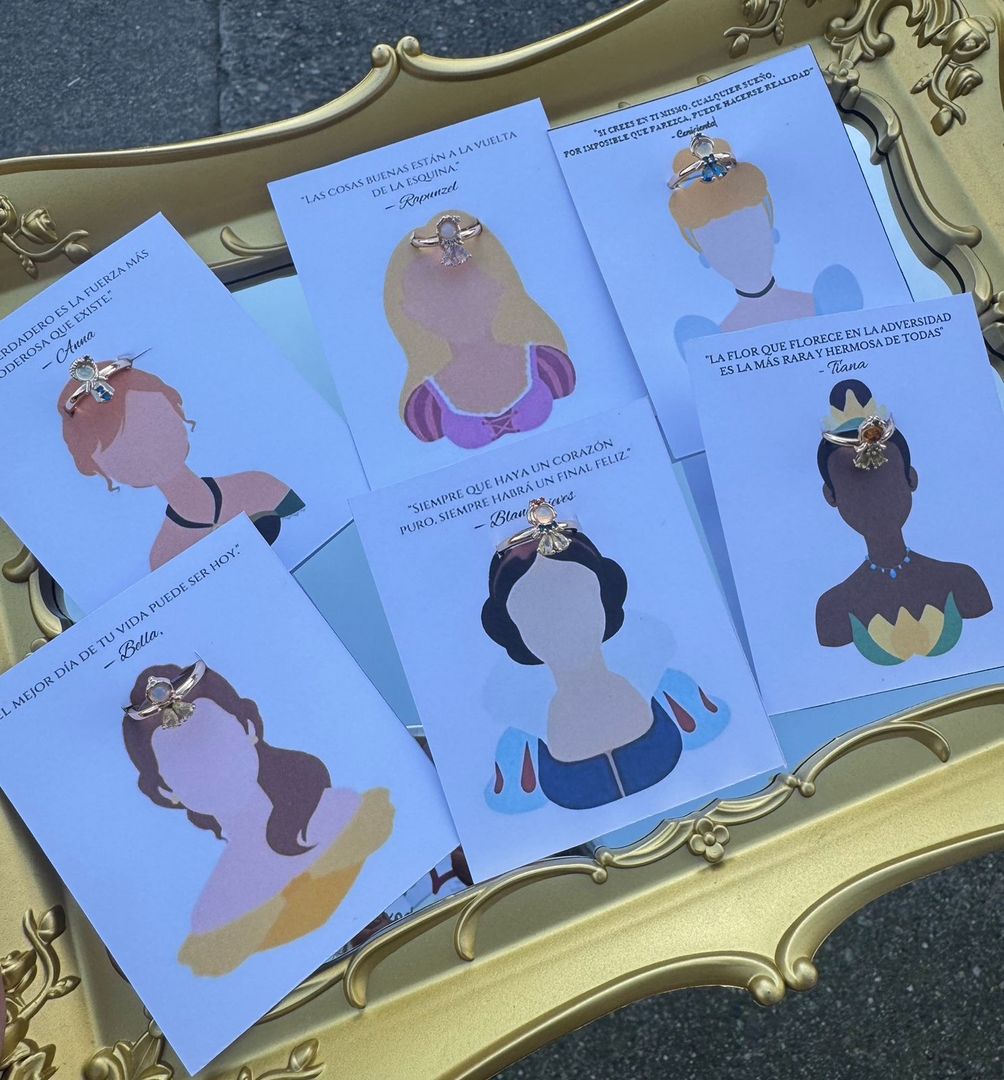 Anillos princesas 