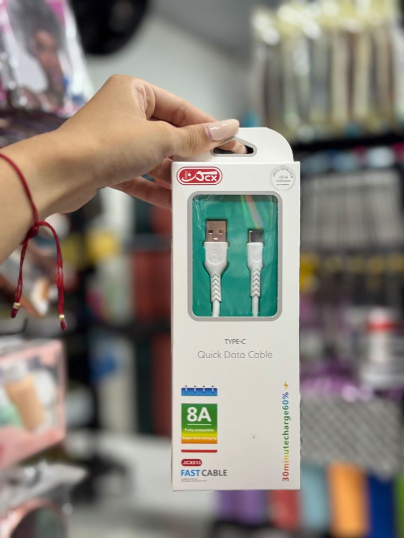 Cable de Datos y Carga Rápida USB a Tipo-C