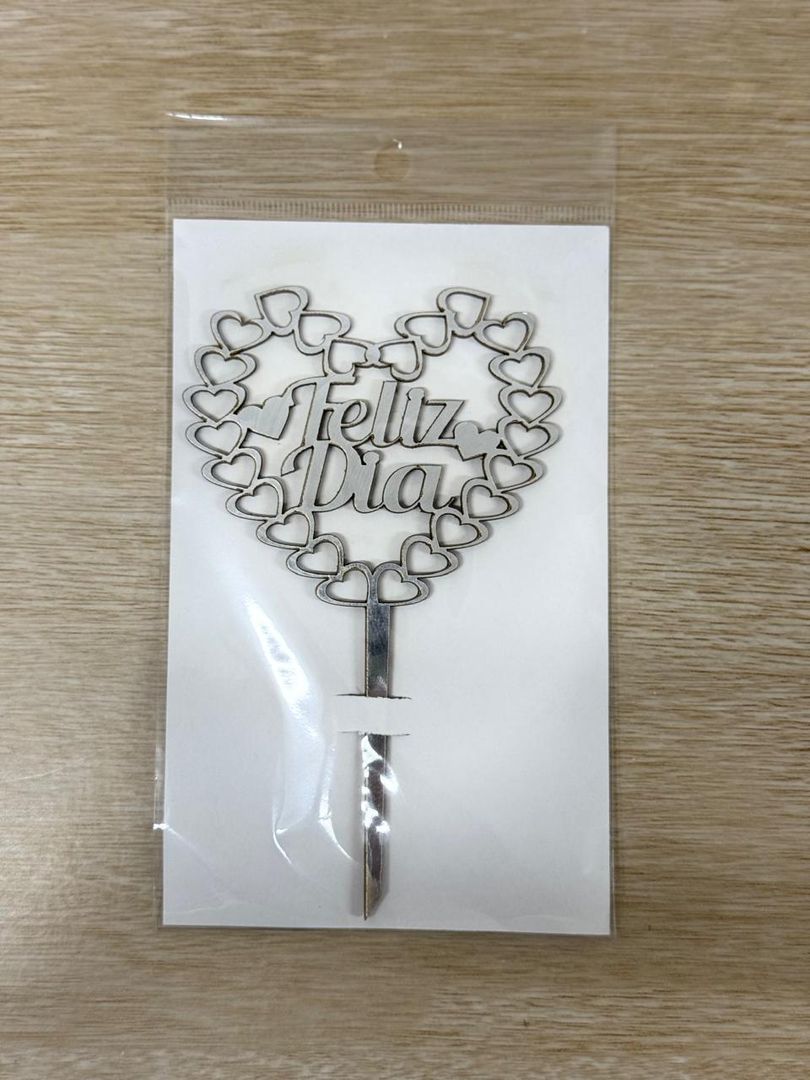 000 TOPPER PEQUEÑO "FELIZ DÌA"