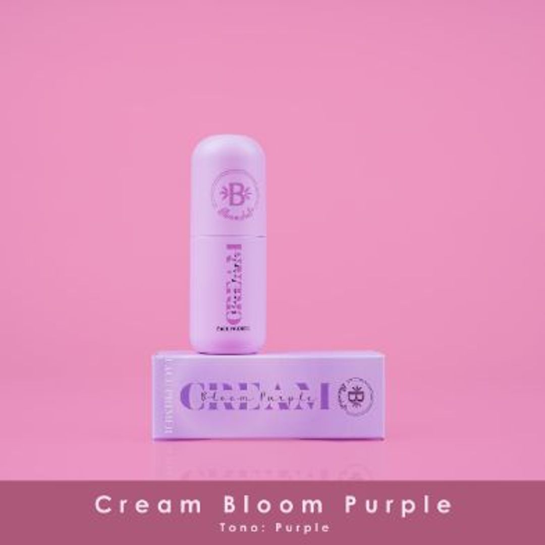 Bloom purple cream face prime