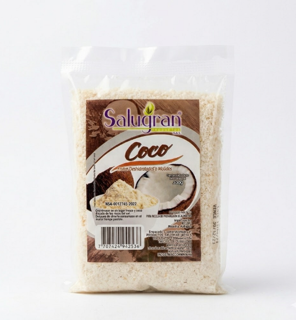 HARINA DE COCO X 250GR SALUGRAN