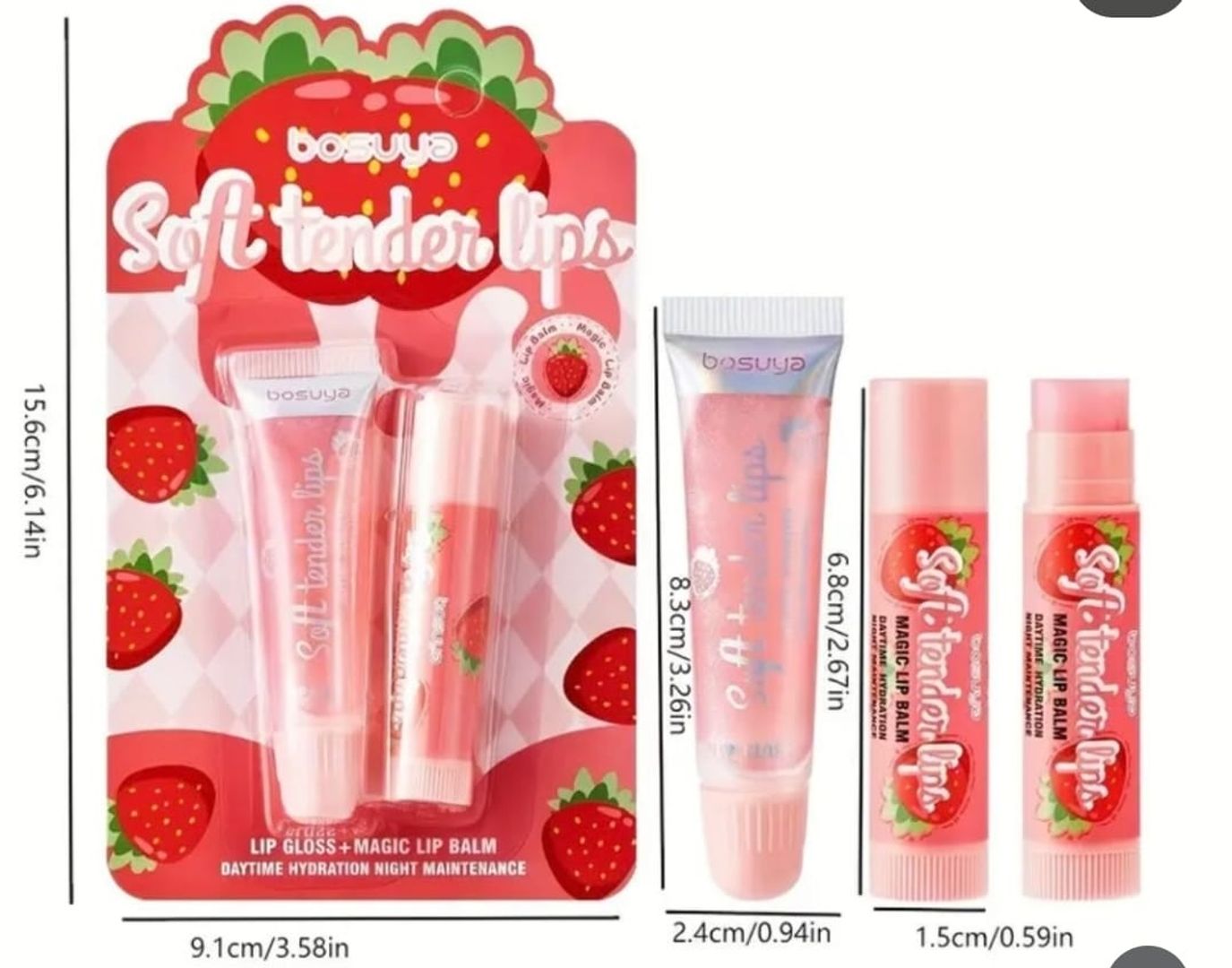 18- DUO LIP BALM Y GLOSS FRESILLA