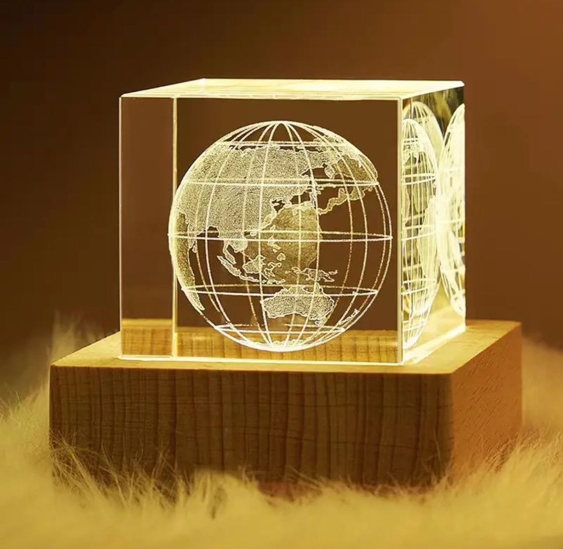 Cubo en vidrio 5x5cm 