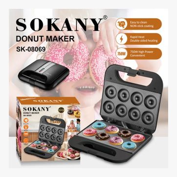 Donutera Eléctrica de 8 Cavidades - Sokany (Ref: SK-08069) - imagen 1