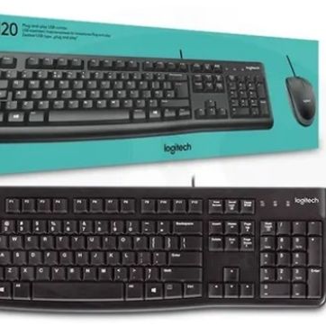 Imagen del producto Combo Mouse y Teclado Logitech USB