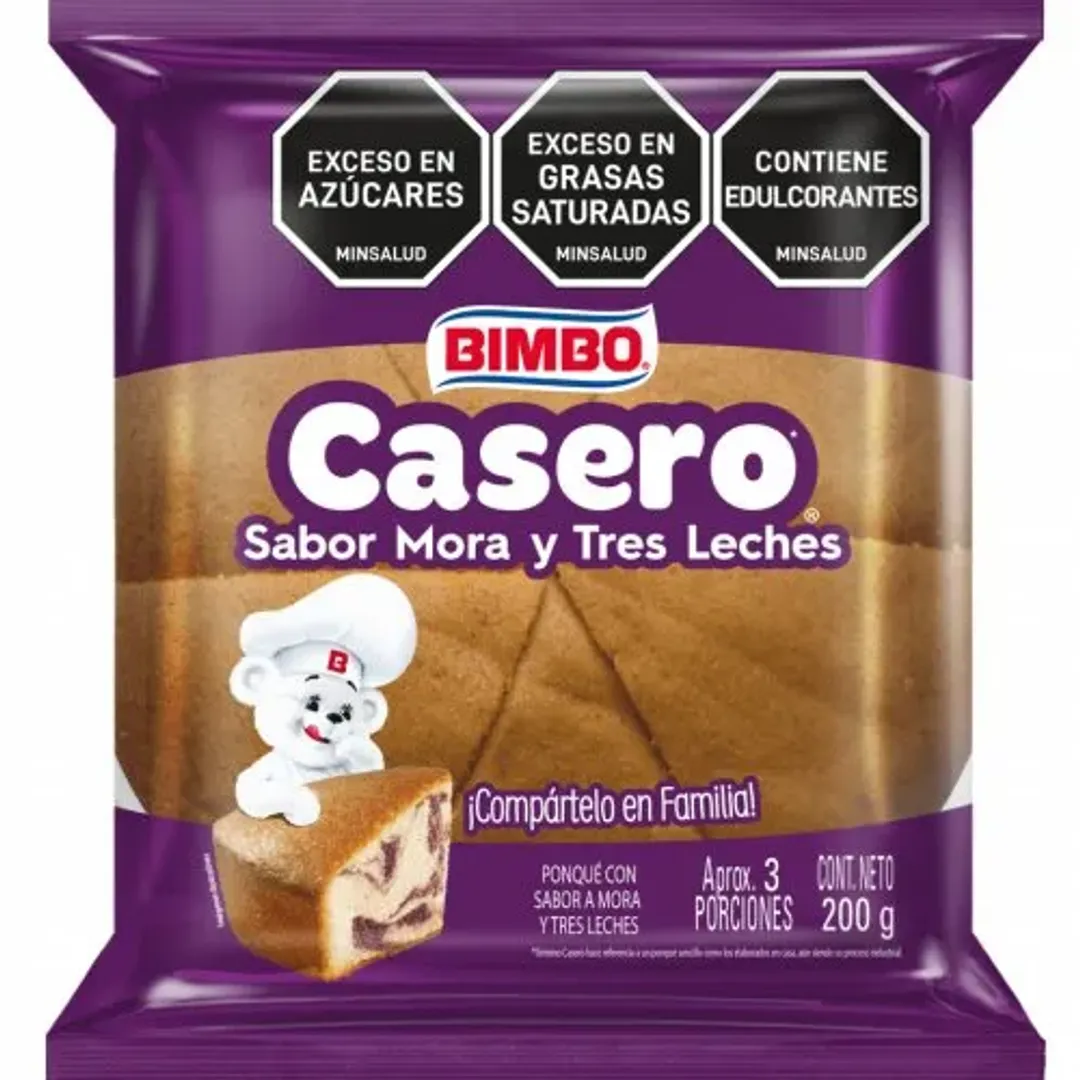 PONQUE REDONDO TRES LECHE*200G