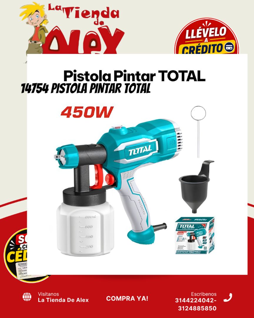 14754 PISTOLA PINTAR TOTAL