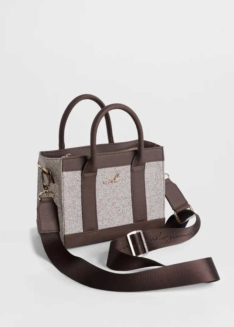 CARTERA MINI ESTONIA DÚO CAFÉ