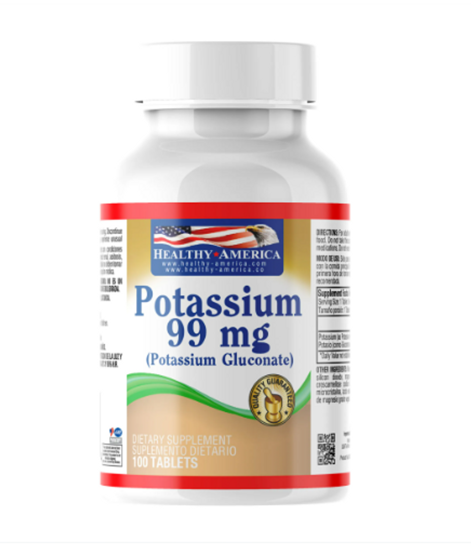 CHELATED POTASSIUM 99 MG X 100