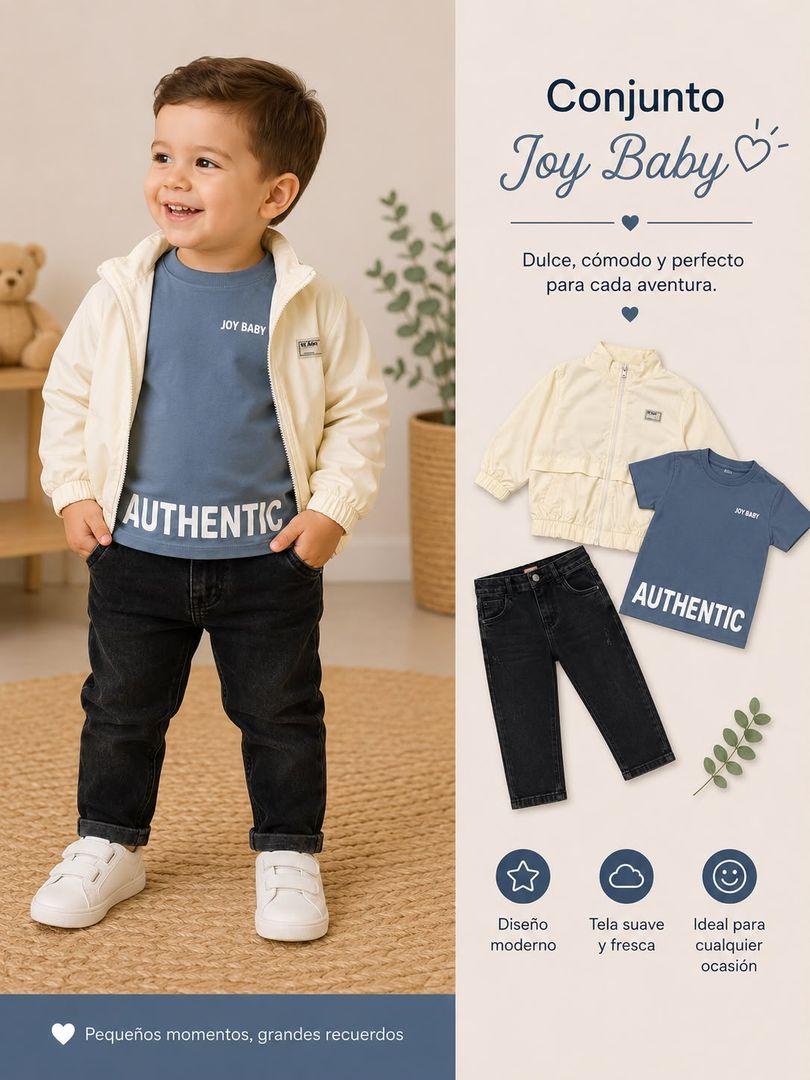 TRIO PANTALON BEBITO