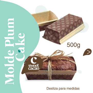 Molde Plum Cake 500g x 5 unidades - imagen 1