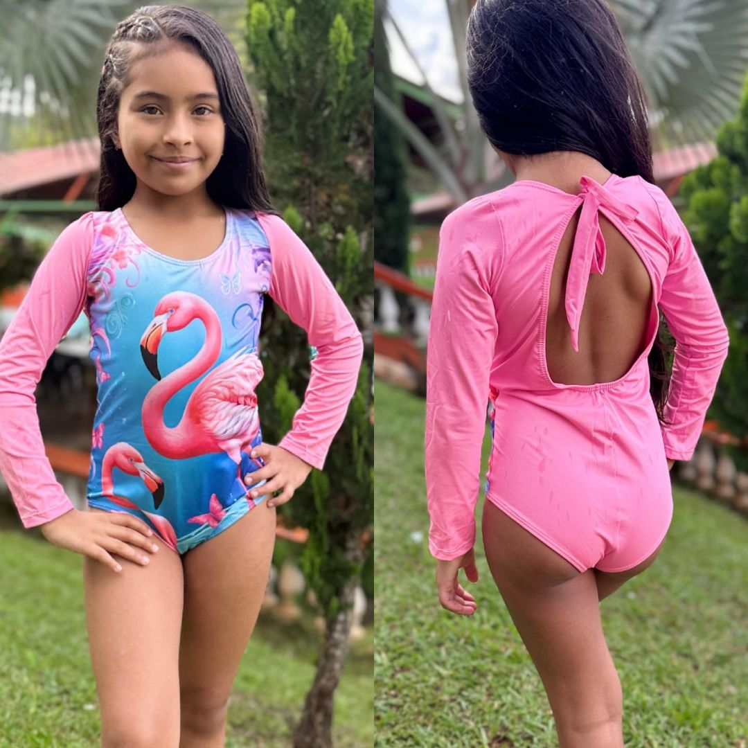 Trikini estampado niña