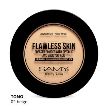 POLVO COMPACTO PIEL MIXTA A GRASA SAMY - imagen 1