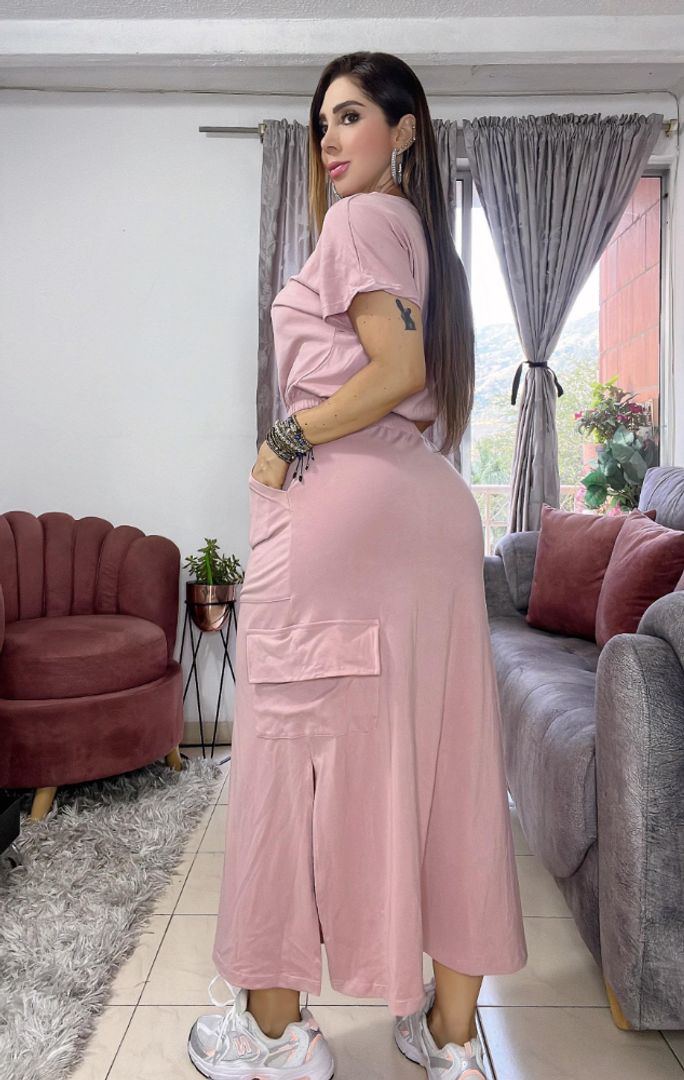 Conjunto licra algodon