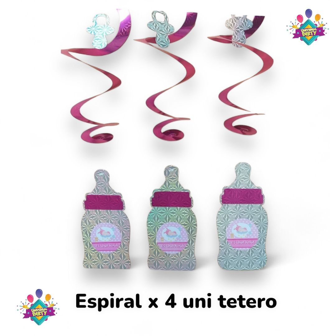 ESPIRAL TETERO X 4 UNI