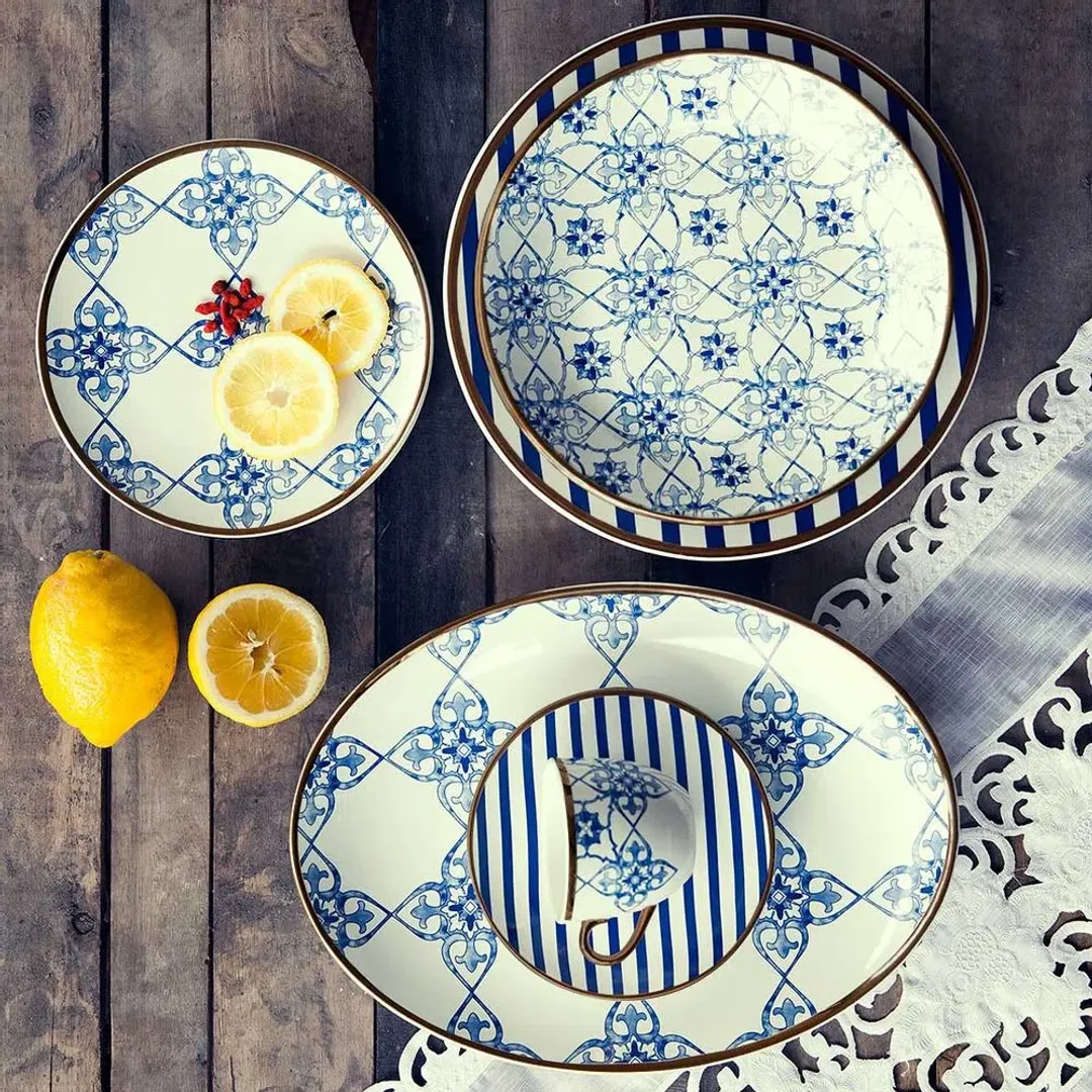 VAJILLA PORCELNA LUSITANA 