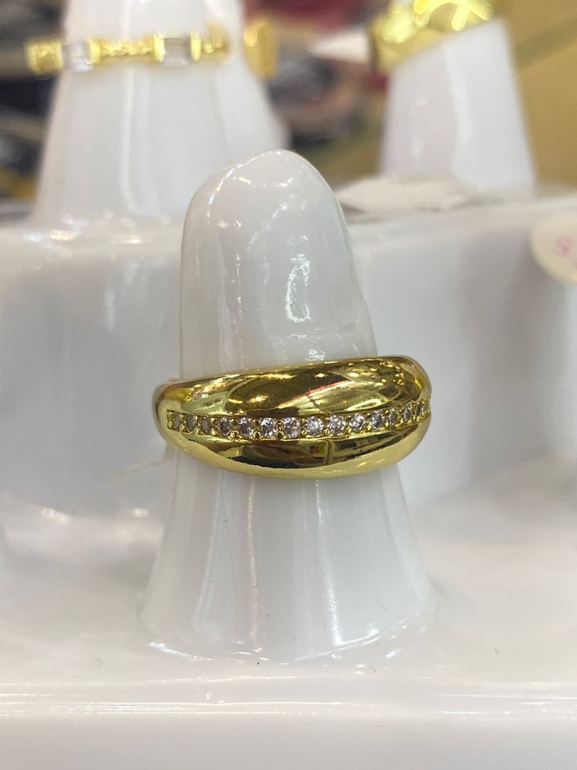 Anillo perlitas