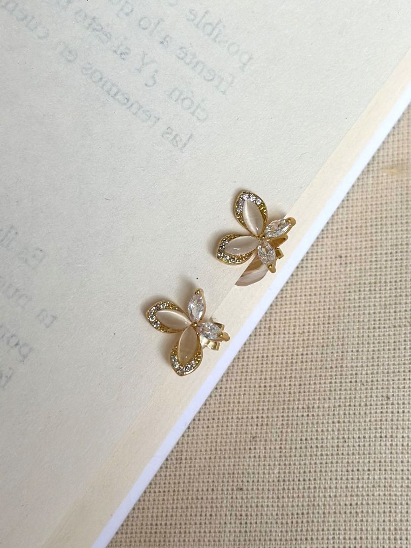 Arete a presión libélula 