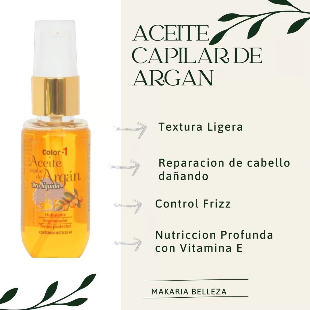 ACEITE ARGAN COLOR 1 35ML