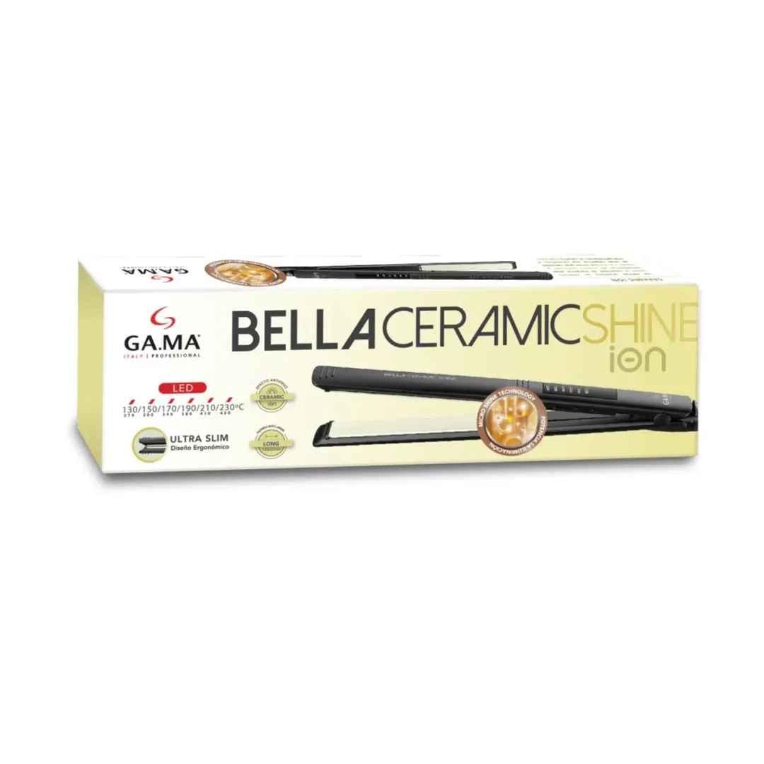 PLANCHA CABELLO GAMA BELLA LED